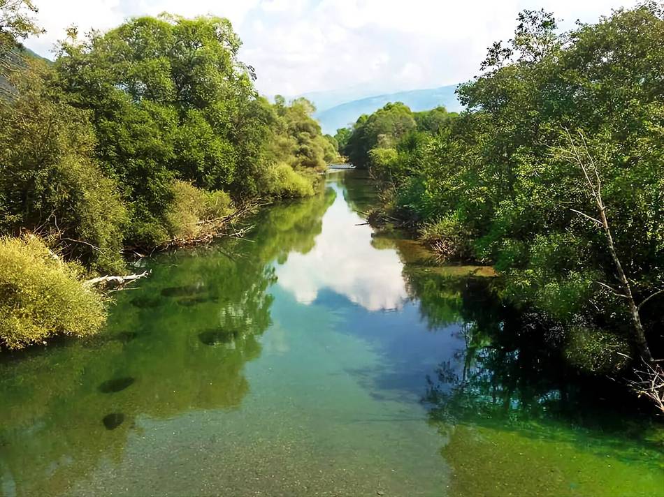 The flow of the Ljuča