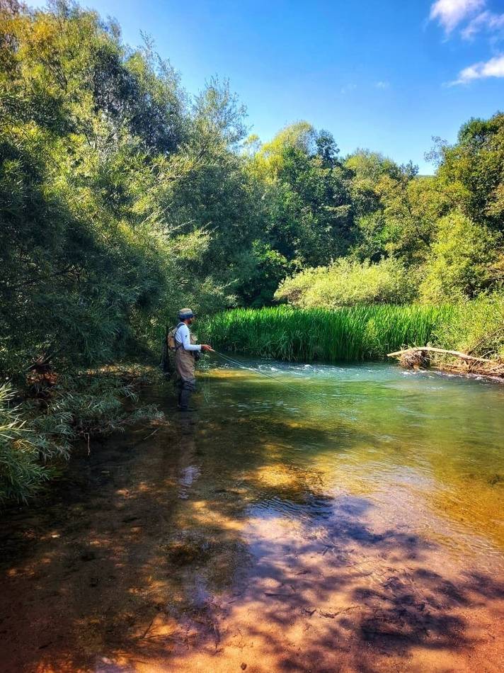 Grayling catch on the Lim