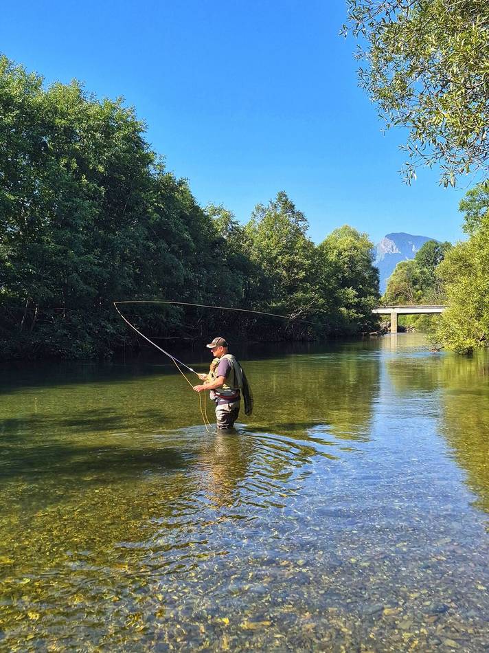 Casting toward the far bank