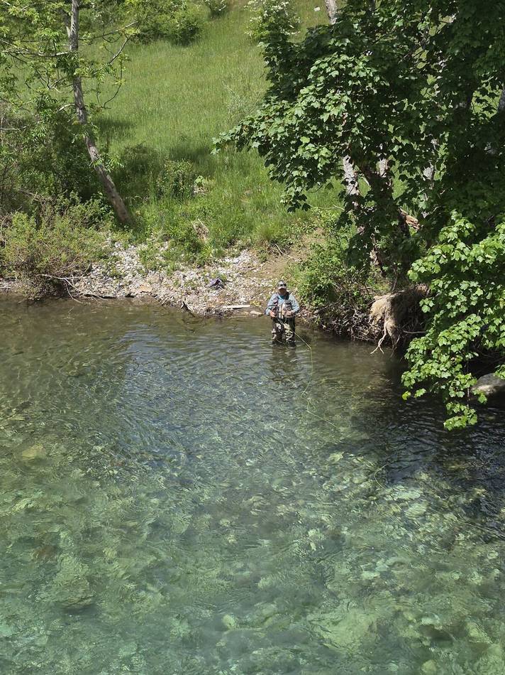 The Tara winding through the gorge