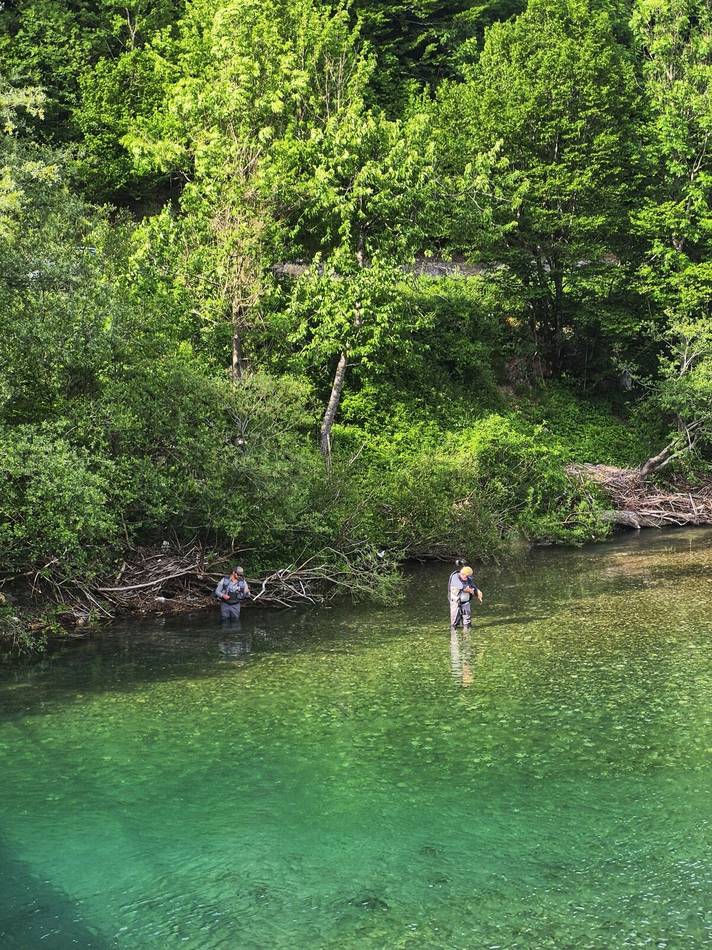 A calm pool on the Tara