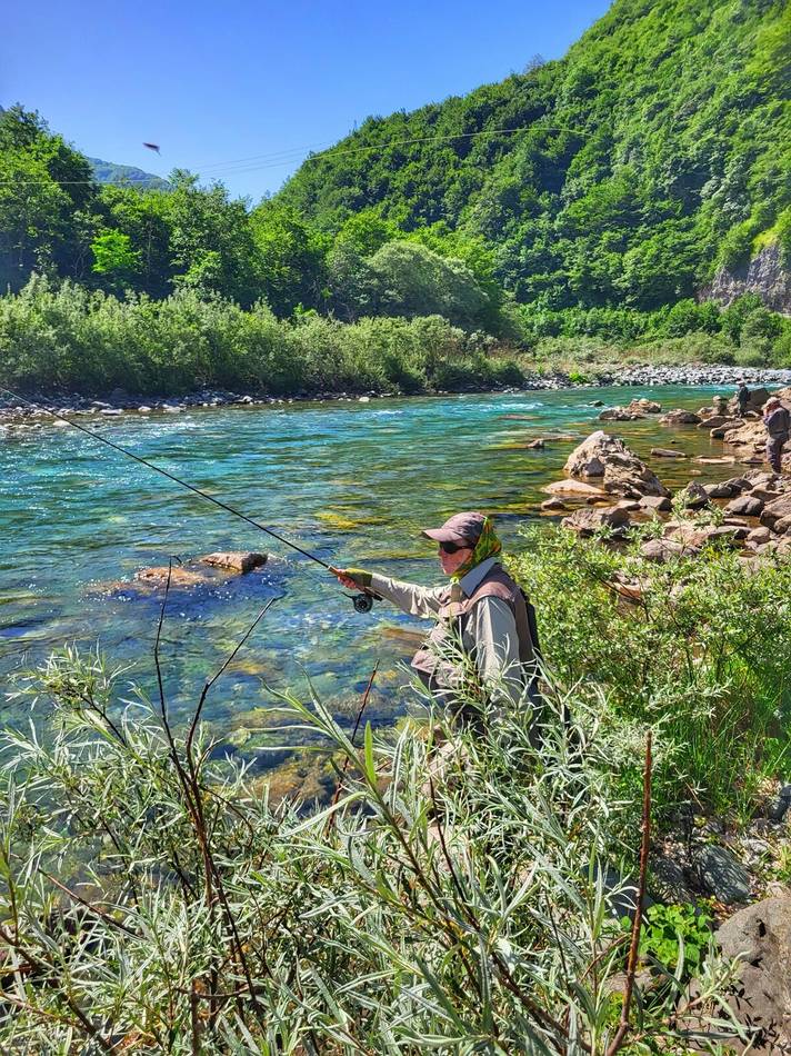A guide's catch on the Tara